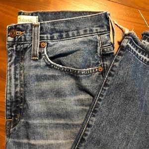 Madewell Retro Crop Bootcut Jeans in Size 26